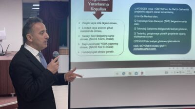 MÜSİAD Malatya Şubesi üyelerine yönelik düzenlenen toplantıda, KOSGEB’in "Kapasite Geliştirme