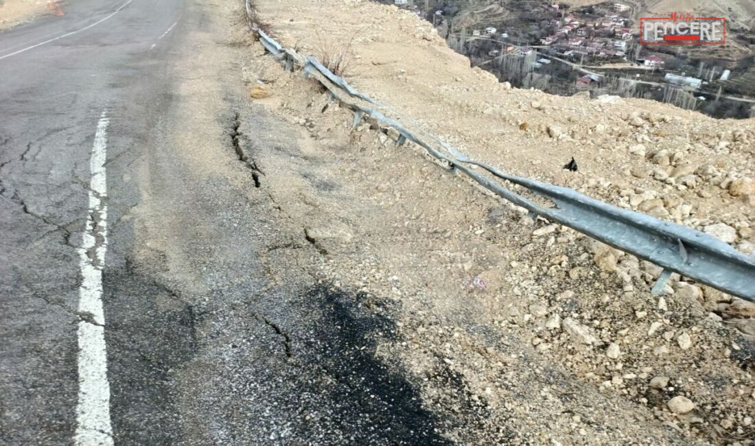Malatya’nın Darende ilçesi ile Elbistan arasındaki karayolunun Günpınar Mahallesi mevkiinde