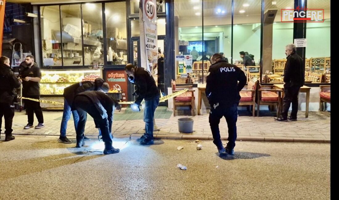 Koyunoğlu Mahallesi’nde aralarında husumet bulunan iki kişi arasında çıkan tartışma