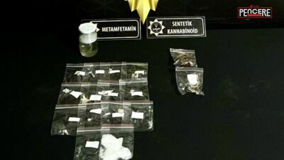 Malatya’da uyuşturucu ile mücadele kapsamında düzenlenen operasyonda 212,27 gram sıvı