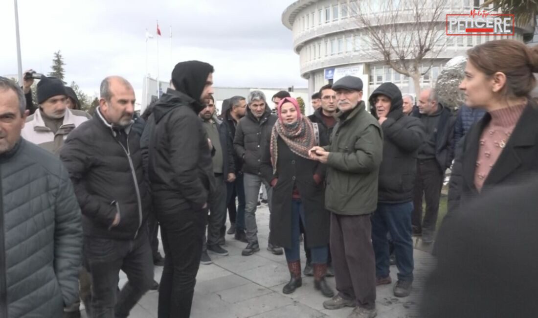 Malatya’daki TMSF denetimli tekstil fabrikasında işçiler maaş alamayınca noter ve