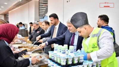Yeşilyurt Belediyesi, Ramazan ayı kapsamında İnönü Üniversitesi Yaşam Merkezi’nde iftar