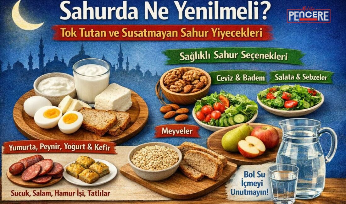 Sahurda doğru besin tercihi gün boyu tokluk ve enerji için