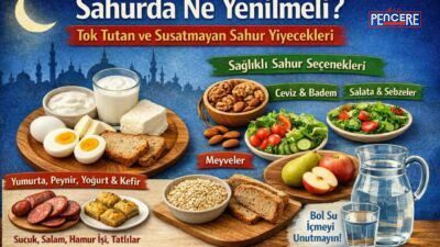 Sahurda doğru besin tercihi gün boyu tokluk ve enerji için