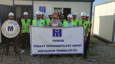 TMMOB İnşaat Mühendisleri Odası’ndan 6 Şubat Depremleri İçin Sert Uyarı TMMOB İnşaat Mühendisleri Odası Adıyaman Temsilciliği, 6 Şubat depremlerinin yıl