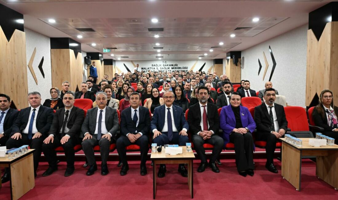 Malatya Valisi Seddar Yavuz’un katılımıyla Battalgazi Devlet Hastanesi’nde düzenlenen İl