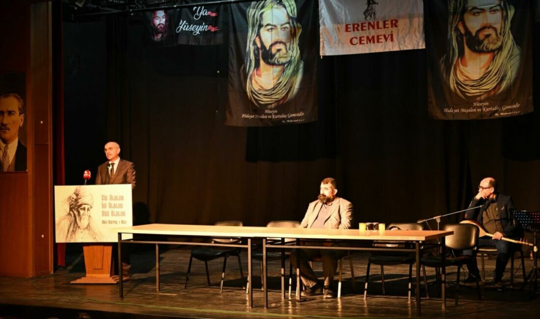 Sami Er, Malatya Kongre ve Kültür Merkezi’nde düzenlenen “Hz. Hızır