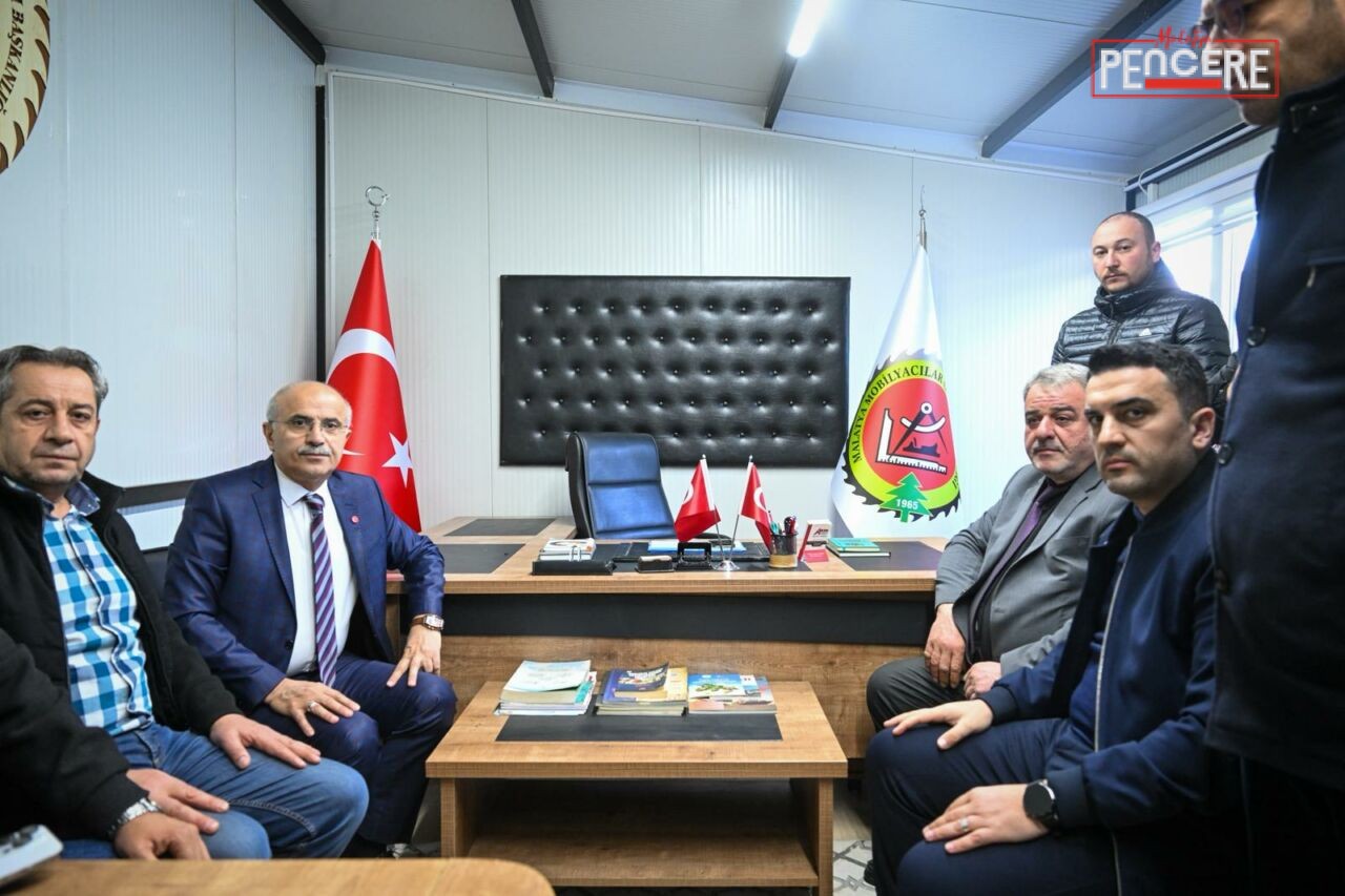 Malatya Büyükşehir Belediye Başkanı Sami Er, Ankara Esnaf Çarşısı’nda faaliyet