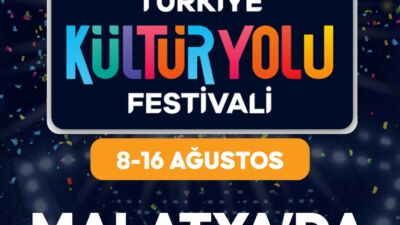 Türkiye Kültür Yolu Festivali’nin Malatya ayağı, yapılan istişareler sonucunda 8-16