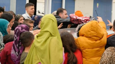 6 Şubat depremlerinin ardından konteyner kentlerde yaşamını sürdüren çocuklara yönelik