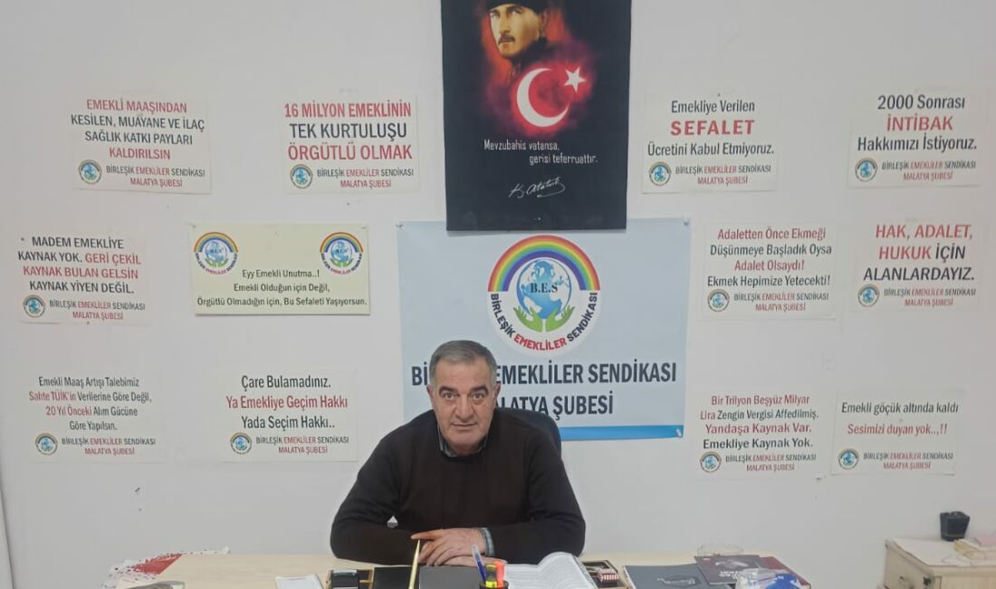 Birleşik Emekliler Sendikası Malatya Şubesi, 500 bin sosyal konut projesi