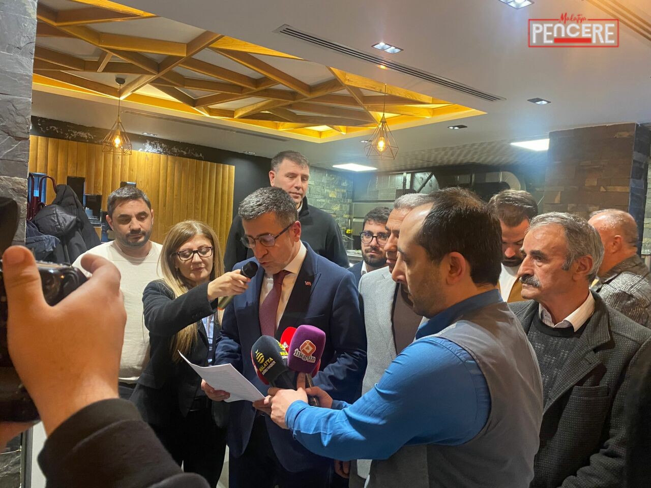 CHP Malatya Battalgazi İlçe Başkanı Alper Gürsoy, Ramazan iftar programında