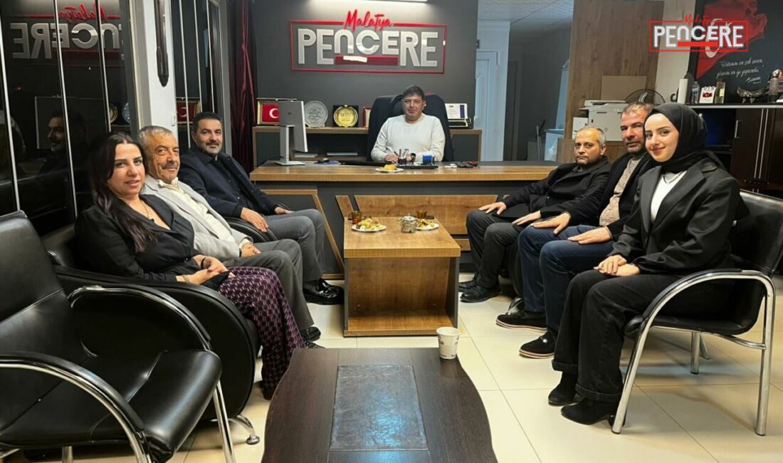 Bilal Yıldırım’dan Malatya Pencere TV’ye Ziyaret Yeniden Refah Partisi Genel Başkan Yardımcısı Bilal Yıldırım, Malatya Pencere