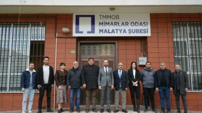 Malatya Gazeteciler ve Televizyoncular Cemiyeti (MGTC) Başkanı Mehmet Aydın ve