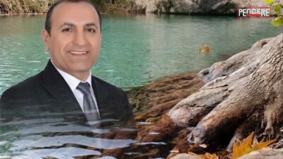 Abdulvahap Göçer, kayaların arasından çıkan berrak suyu, doğal havuzu ve