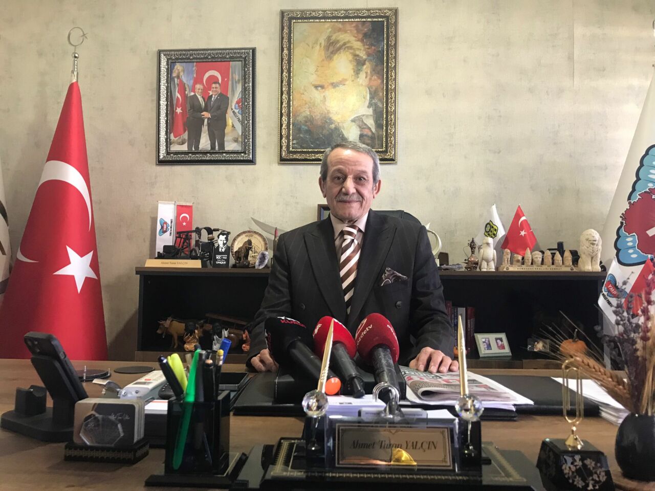 Yerli ve Milli Parti Malatya İl Başkanı Ahmet Turan Yalçın,