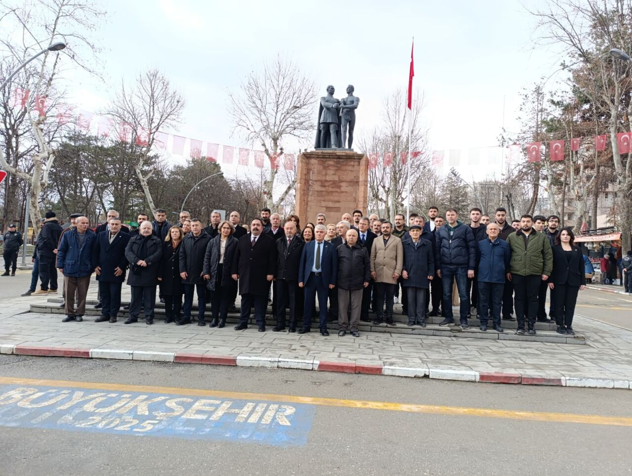 Türkiye Cumhuriyeti’nin kurucusu Mustafa Kemal Atatürk’ün Malatya’ya gelişinin 95’inci yıl