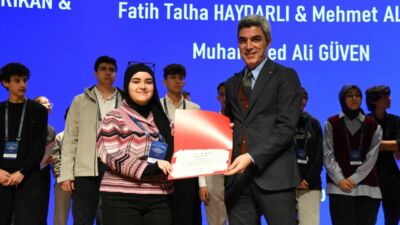 TÜBİTAK Lise Öğrencileri Araştırma Projeleri Yarışması Bölge Sergisi'nde büyük bir