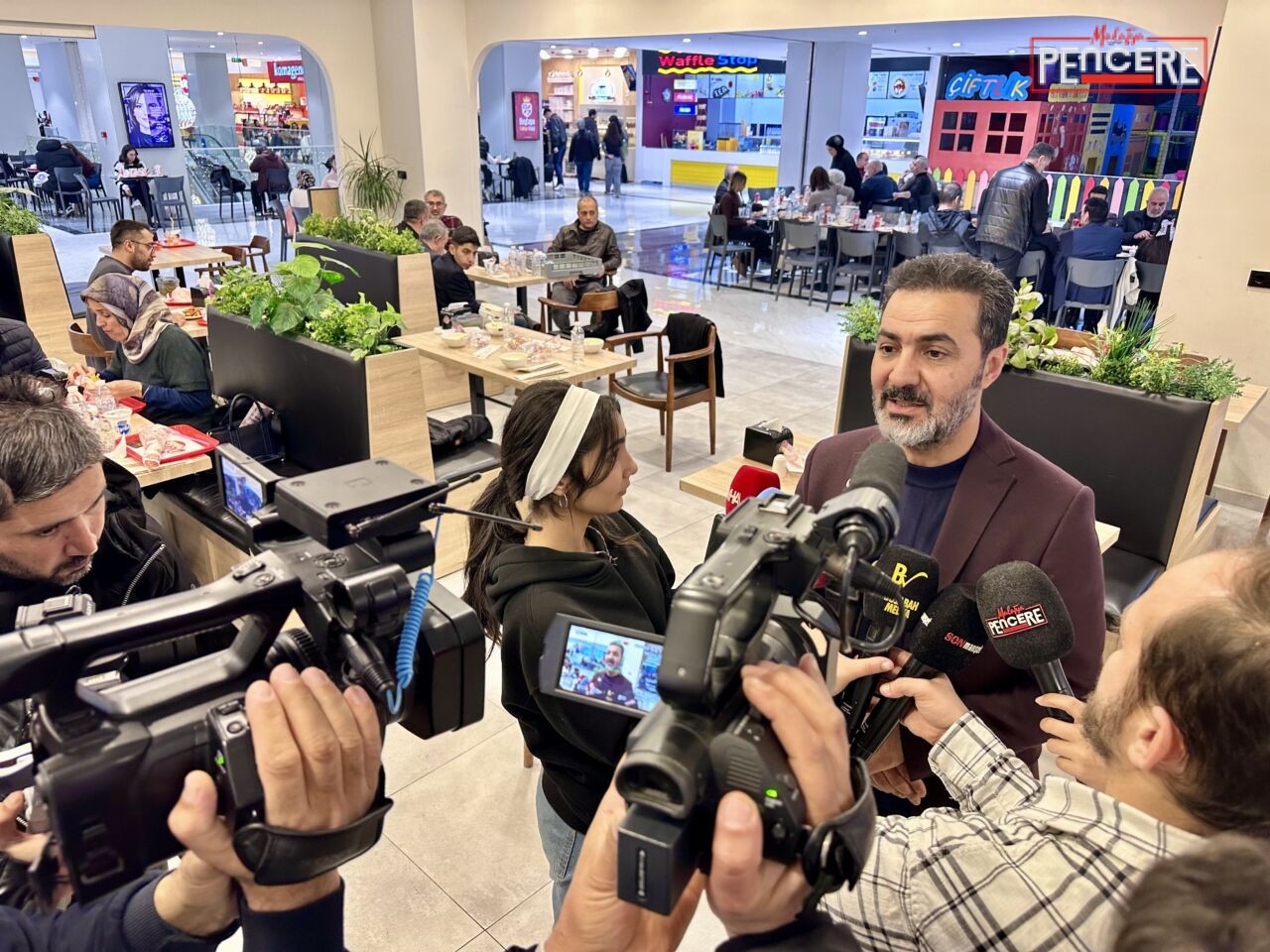Yeniden Refah Partisi Genel Başkan Yardımcısı Bilal Yıldırım, Malatya’da düzenlenen