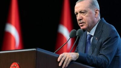 Cumhurbaşkanı Recep Tayyip Erdoğan, 6 Şubat 2023 tarihinde meydana gelen