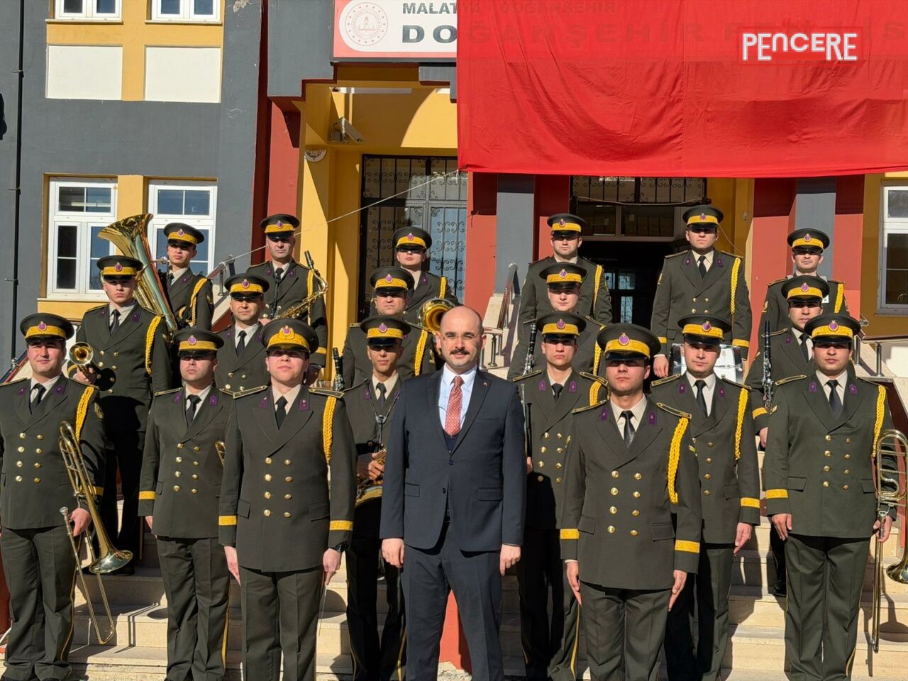 Malatya’nın Doğanşehir ilçesinde, 2. Ordu Bölge Bando Komutanlığı ekipleri tarafından