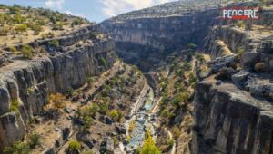 Malatya’nın saklı cennetlerinden biri olarak gösterilen Girmana Kanyonu, hem doğal