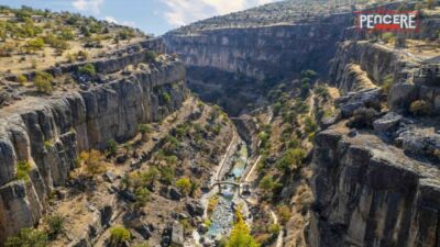 Malatya’nın saklı cennetlerinden biri olarak gösterilen Girmana Kanyonu, hem doğal
