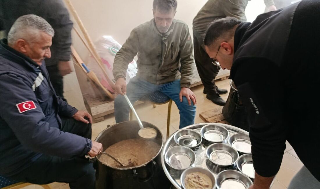 Malatya’nın Darende ilçesine bağlı Ilıca Mahallesi’nde düzenlenen kış yarı etkinliği,