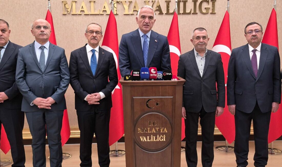 Kültür ve Turizm Bakanı Mehmet Nuri Ersoy, 6 Şubat 2023