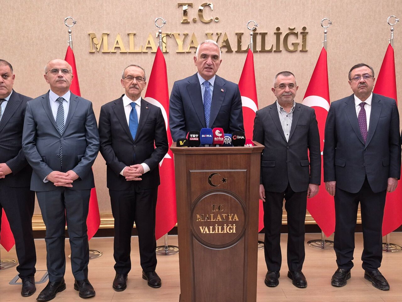 Kültür ve Turizm Bakanı Mehmet Nuri Ersoy, 6 Şubat 2023
