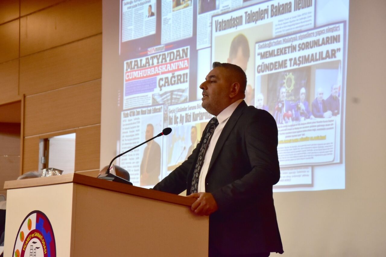 Malatya Ticaret ve Sanayi Odası Başkanı Oğuzhan Ata Sadıkoğlu, deprem