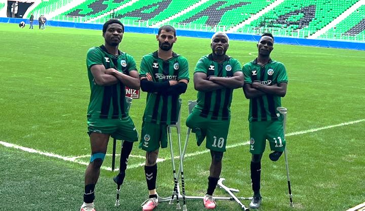 Malatya Büyükşehir Belediyesi Ampute Futbol Takımı, Sakarya BESK ile oynadığı
