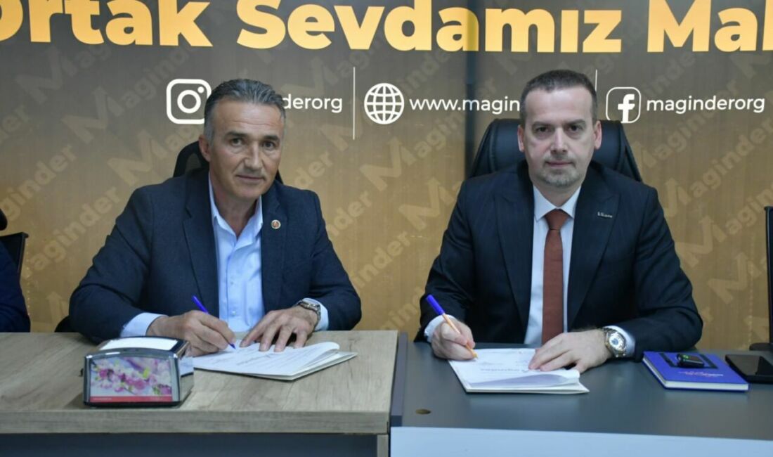 MAGİNDER ile Hekimhan Muhtarlar Derneği arasında imzalanan kardeş dernek protokolüyle