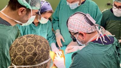 Malatya Turgut Özal Tıp Merkezi’nde gerçekleştirilen nadir bir cerrahi operasyonla,