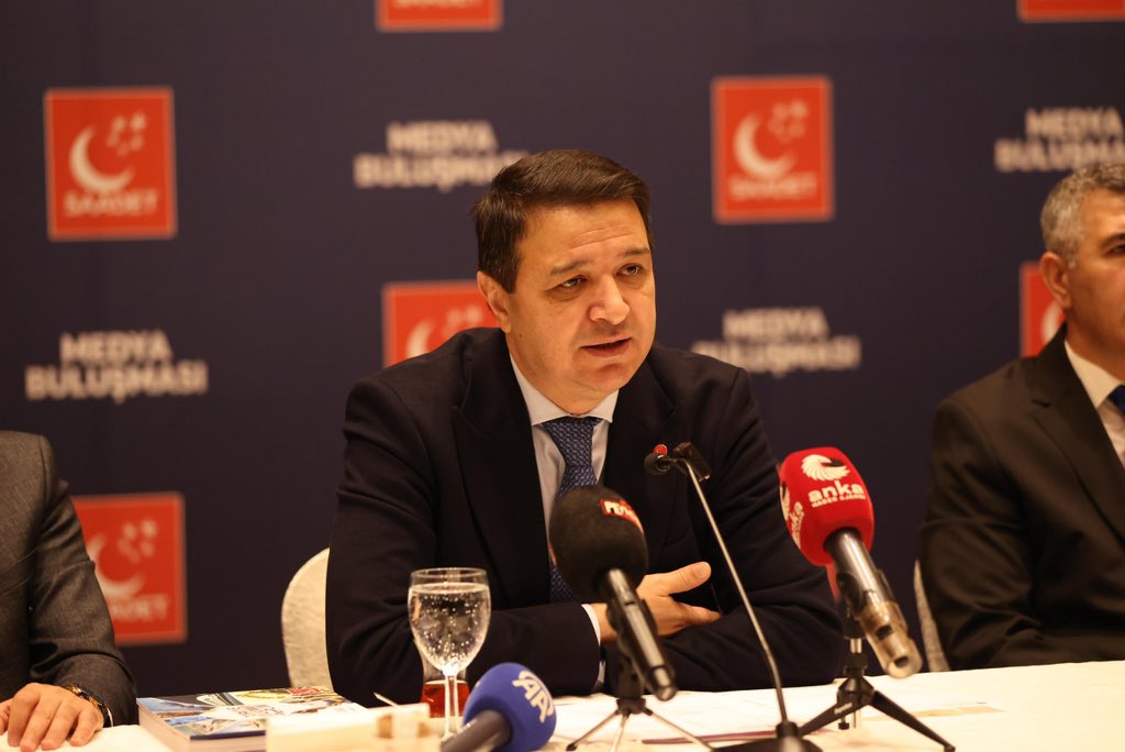 Saadet Partisi Genel Başkanı Mahmut Arıkan, 6 Şubat depremlerinin yıl
