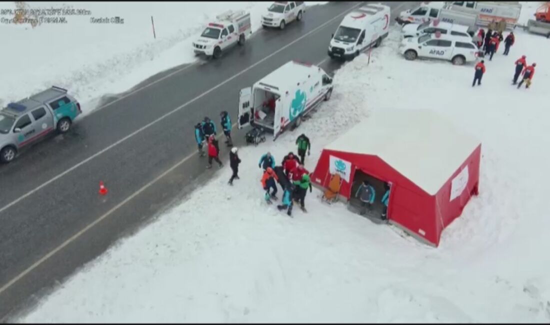 Malatya’da kar yağışının ardından havaların ısınmasıyla birlikte oluşabilecek çığ riskine