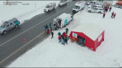Malatya’da kar yağışının ardından havaların ısınmasıyla birlikte oluşabilecek çığ riskine