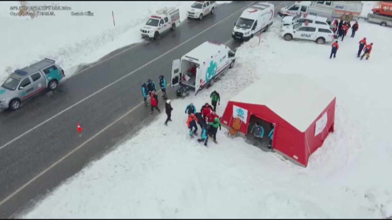 Malatya’da kar yağışının ardından havaların ısınmasıyla birlikte oluşabilecek çığ riskine
