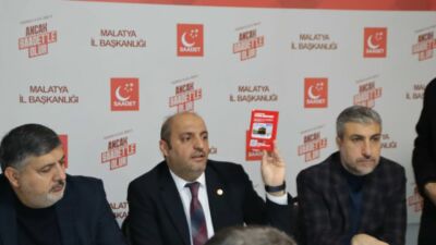 Saadet Partisi Malatya İl Başkanı Av. Hamza Paşahan, Türkiye’de kayıp