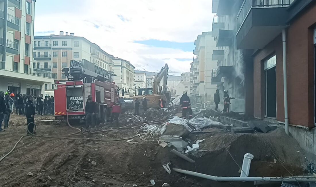Malatya’nın Yeşilyurt ilçesinde bulunan TOKİ şantiyesinde çıkan yangın, şehrin birçok