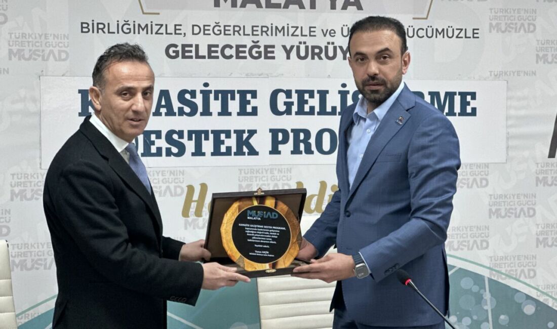 MÜSİAD Malatya Şubesi tarafından düzenlenen eğitim ve bilgilendirme toplantısında, KOSGEB’in