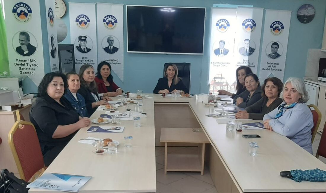 Başkent Malatyalılar Birliği bünyesinde oluşturulan kadın yapılanması kapsamında Malatyalı kadınlar,