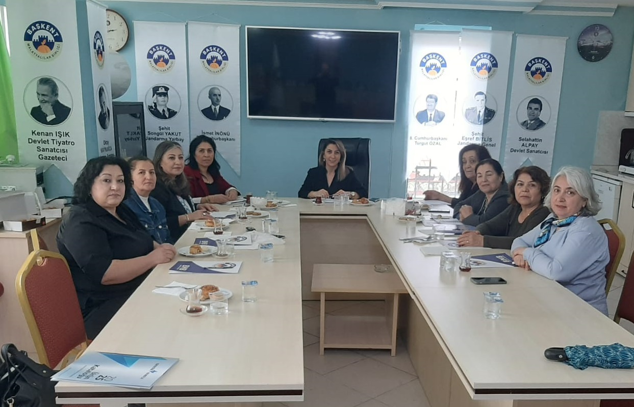 Başkent Malatyalılar Birliği bünyesinde oluşturulan kadın yapılanması kapsamında Malatyalı kadınlar,