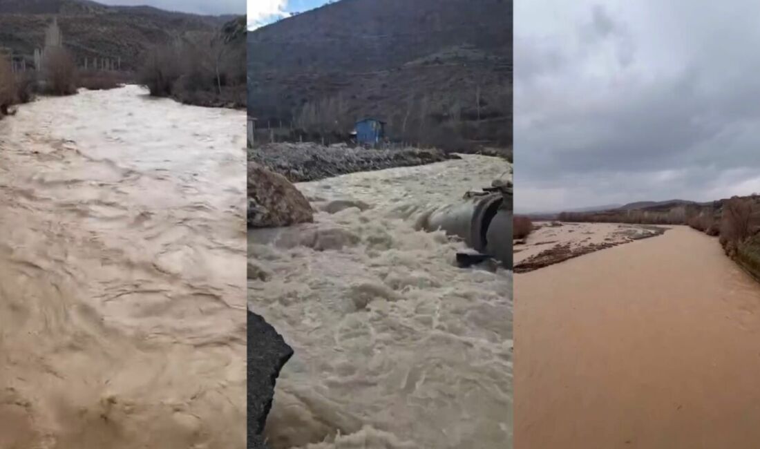Malatya’da etkili olan kar ve yağmur yağışlarıyla birlikte uzun süredir