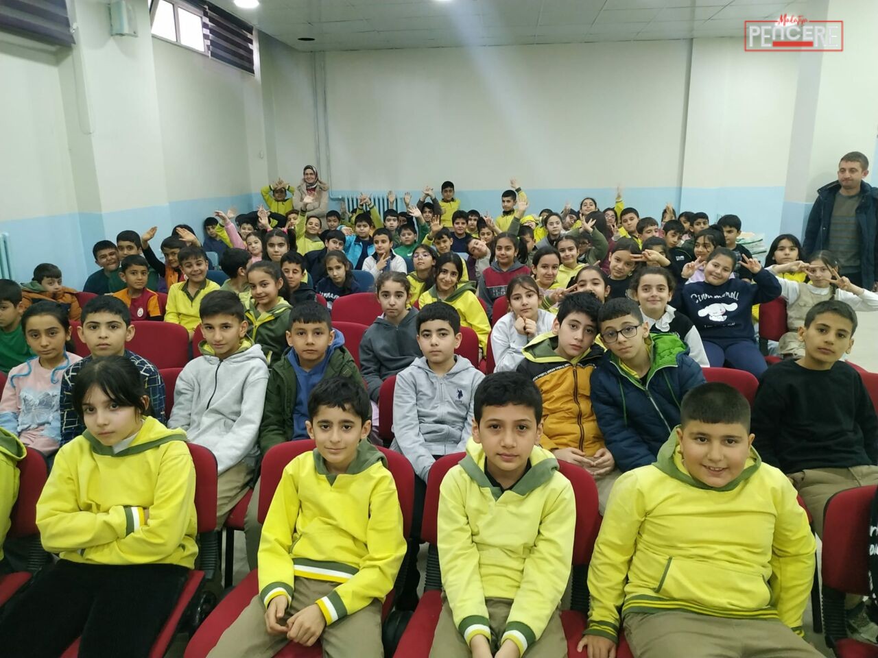 Malatya’nın Battalgazi ilçesinde iki ilkokulda 3. ve 4. sınıf öğrencilerine