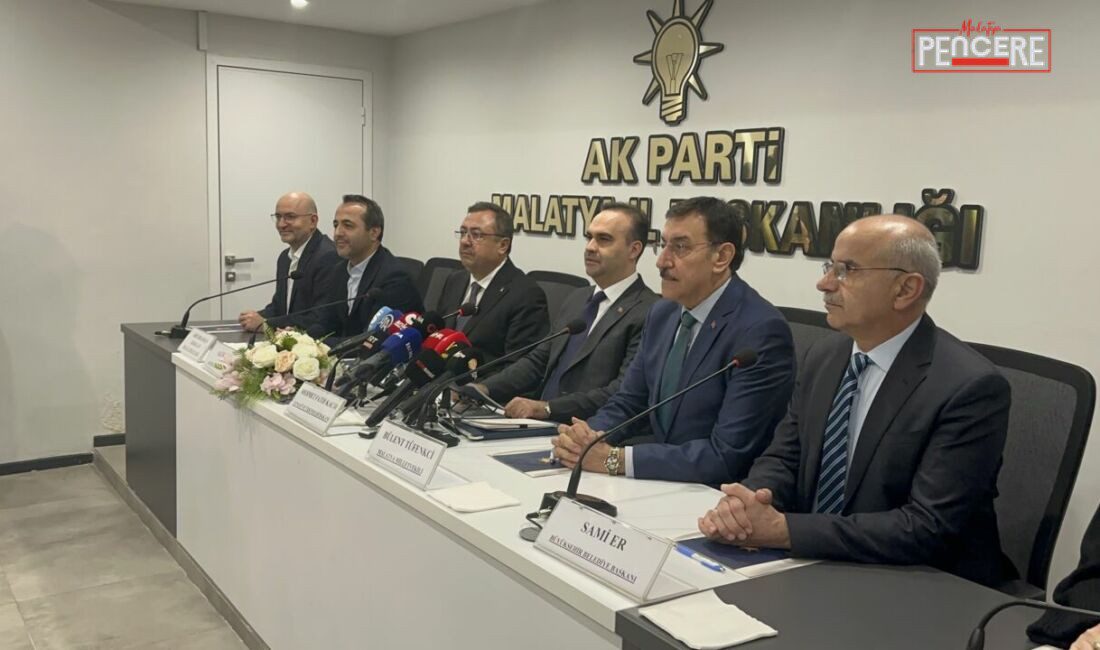 Sanayi ve Teknoloji Bakanı Mehmet Fatih Kacır, Malatya’da deprem sonrası
