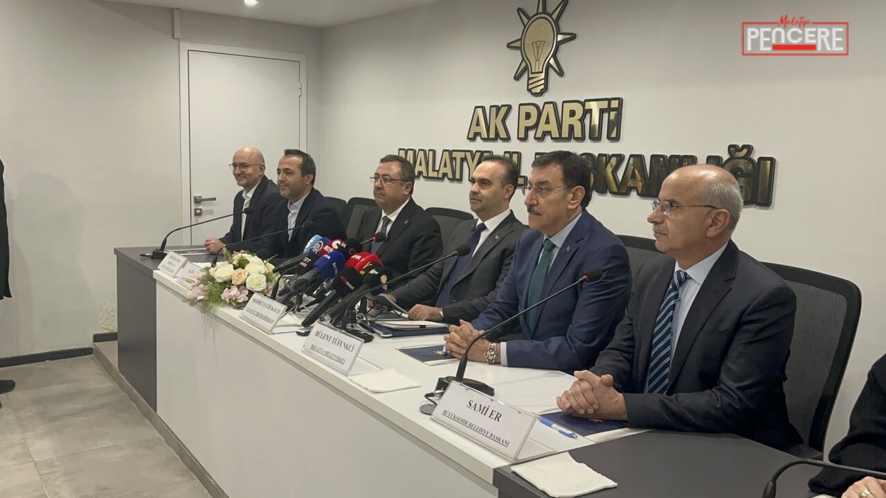 Sanayi ve Teknoloji Bakanı Mehmet Fatih Kacır, Malatya’da deprem sonrası