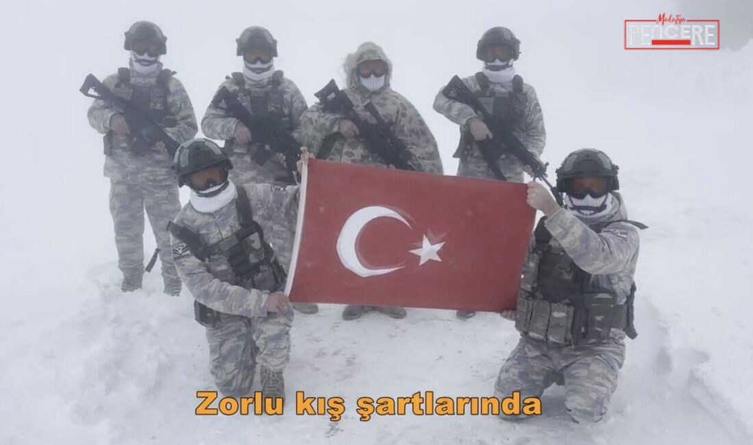 Malatya’da zorlu kış şartlarında görev yapan Mehmetçiklere, Ankara’dan anlamlı bir