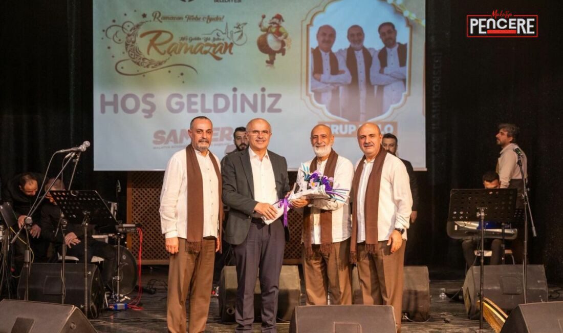 Malatya Büyükşehir Belediyesi 2026 Ramazan etkinlikleri kapsamında düzenlenen Grup Tillo