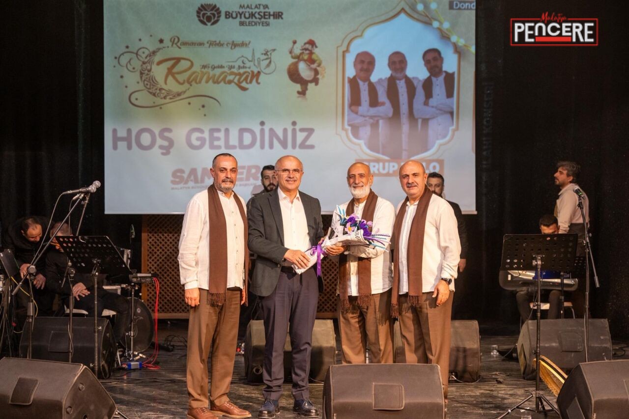 Malatya Büyükşehir Belediyesi 2026 Ramazan etkinlikleri kapsamında düzenlenen Grup Tillo
